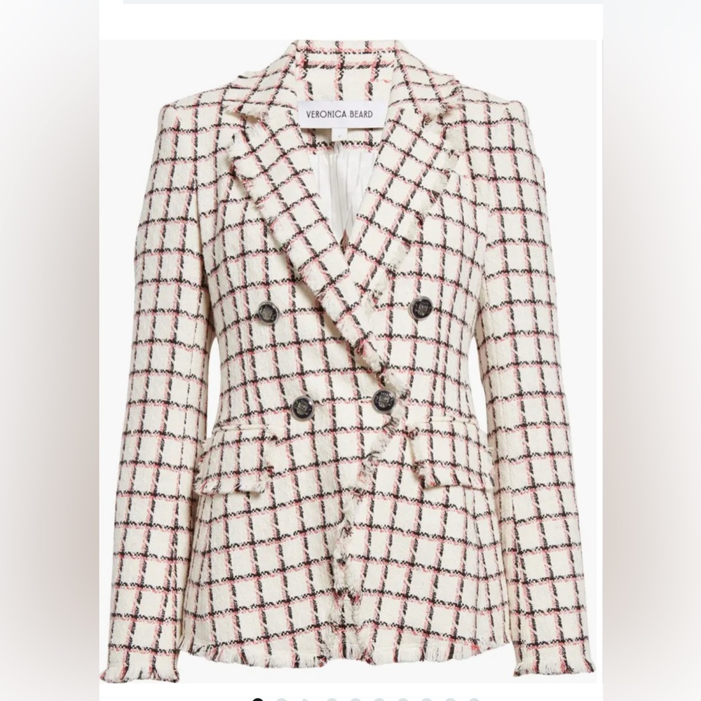 Taja Plaid Cotton Blend Tweed
Dickey Jacket